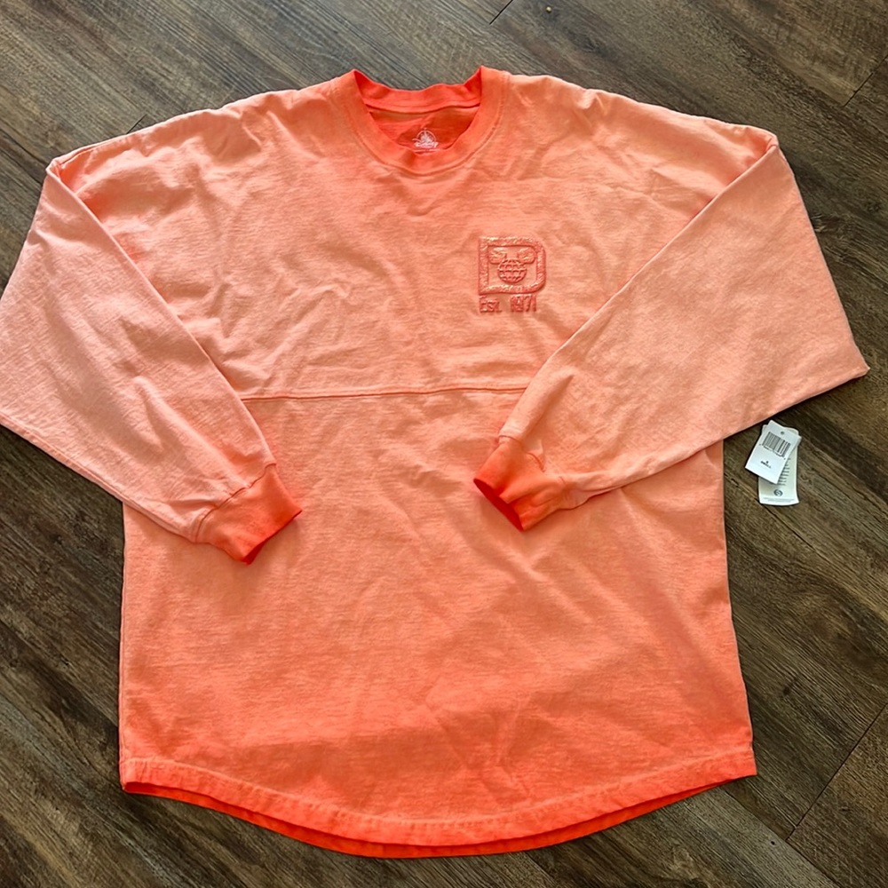 NWT Disney Walt Disney World Glitter Ombré Spirit Jersey Size Small